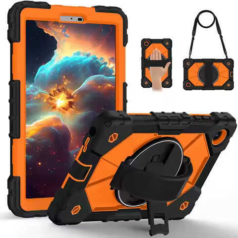 360° Rotating Handle Shockproof Rugged Case for Lenovo Tab One 8.7"Tablet Case Tab K9 TB305FU 8.7 TB