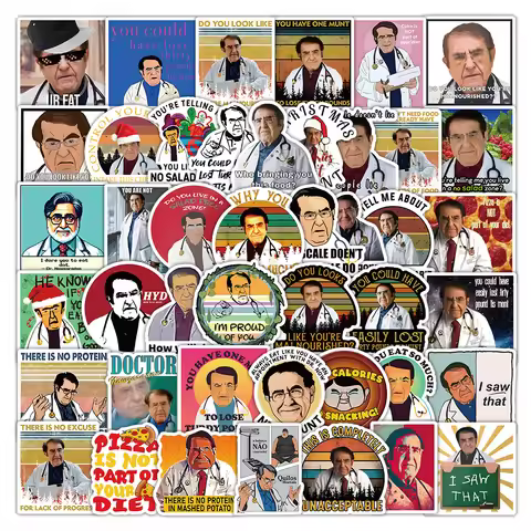 10/30/50/100pcs Weight Loss Doctor Dr. Now MEME Stickers Funny Decal for Motorcycle Laptop Phone Gui
