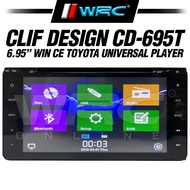 CLIF DESIGN CD-695T 6.95" Win CE Toyota Universal Player