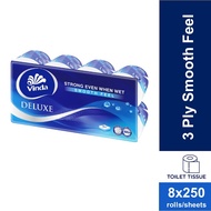 Vinda Deluxe Smooth Feel Toilet Tissue (8 Rolls)