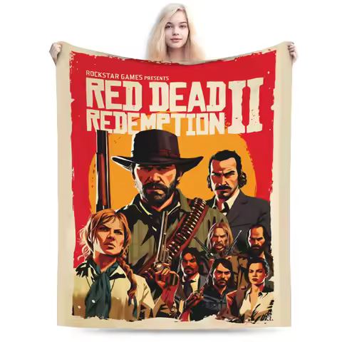 Arthur RDR 2 Blanket Super Soft Fashion Plush Throw Blanket For Students Couch Bed Flannel Bedspread