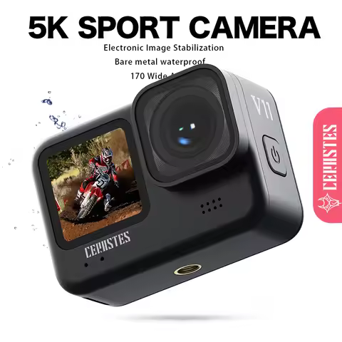 Action Camera 5K 4K bicycle camera Electronic Stabilizer Action cam WiFi Sport camera Helmet Video R