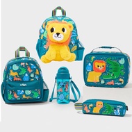 Limited Time Hot Sale Australia smiggl Mini Small Size School Bag Square Portable Meal Bag Green Ora
