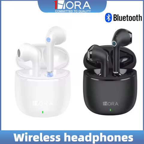 1HORA TWS Bluetooth Headset AUT201 Deep Bass Effect Smart Touch HD Call Ultralight For All Smartphon
