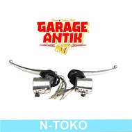 Saklar holder honda set CB100 CB125 CG125 GL100 GL125 S90 kiri kanan Aksesoris Sparepart Motor Class