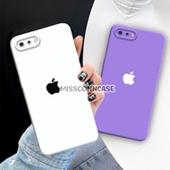 HP Casing Oppo A1K A5shp A7 A12 A11K F9 REALME 2 PRO A3S Flexible Tpu SiliconeRealme C2 - Apple Logo