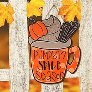 1 ป้ายไม้ใบรูปสไตล์วินเทจ - ฟküของฟýหยวน น้ำเตรียมร่วมงานปาร์ตี้ที่บ้านวันหวนและวันฮาโลวีน ศิลปะแบบต