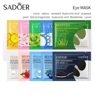 {SG Seller} Sadoer Eye Mask Collagen Nourishing Lip Mask Moisturizing Fruit Lip Mask