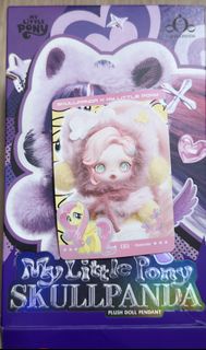 SKULLPANDA × 小馬寶莉系列毛絨公仔掛件 柔柔