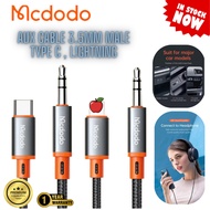 【1YrWarranty】Mcdodo Aux Cable For Speaker Headphone Music Audio Cable USB C Type to DC3.5mm Headphon