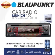 BLAUPUNKT Munich100 Osaka 200 USB Bluetooth AUX MP3 SDHC Car Radio CD Player 4x40W Built-in Amplifier Stereo Receiver
