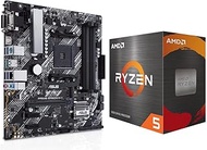 Inland Micro Center AMD Ryzen 5 5600 6-Core 12-Thread Unlocked Desktop Processor Bundle with GIGABYT