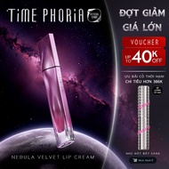 TIMEPHORIA NEBULA VELVET matte lipstick, long lasting, smooth, matte color, waterproof, blurs lip li