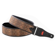 RightOn Guitar Strap Talisman Series Cordoba Black Brown Blue Imported From Spain [He, Traveling]