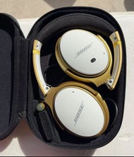 Bose Fans摯愛 金色gold BOSE quiet comfort qc25 colourware特別版，配藍芽線控，可以當qc35用。