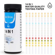 14IN1 PH Test Fish Tank Water Tropical Aquarium Pond Water Test Strips Kit