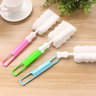 Bottle Cleaning Tools Bottle Brush Thermos Cup Sponge Brush Multi-Purpose Long Handle Brush Removable Kitchen Sponge Cleaner Baby Bottle Cleaners