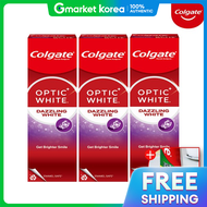 Colgate | Colgate Đánh Răng Trắng Sáng với Fluoride Optic White Dazzling 100g x 3 + Bộ Phân phối膏体似乎