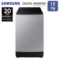 Samsung เครื่องซักผ้าฝาบน ระบบ INVERTER ขนาด 12 กิโลกรัม รุ่น WA12CG5441BYST