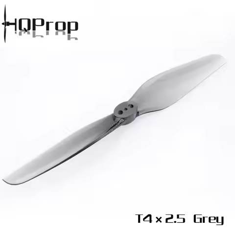 8PCS HQ Durable Prop T4x2.5 4025 Grey CW CCW PC Propeller 4 Inch 2-blade Diatone Rome F4 Toothpick