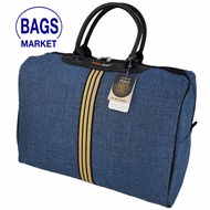 Romar Polo กระเป๋าเดินทาง กระเป๋าถือ กระเป๋าใส่เสื้อผ้า ขนาด 18 นิ้ว Style Vintage Canvas Code R5220