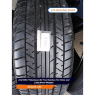 215/55R17 Yokohama W/ Free Stainless Tire Valve and 120g Wheel Weights (PRE-ORDER)