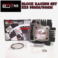 DTONE DT1 BLOK DAN OMBOH BLOCK RACING SET WITH PISTON EX5 HIGHPOWER 53MM/56MM EX5 HP