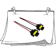 {JS} H8, H11, H16, 881 SOCKET BULB WITH HARNESS WIRES
