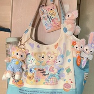Toy Story duffy Bear duffy Dongdi Heart-Warming Tote Bag One-Shoulder Diagonal Handbag Large Bag Can