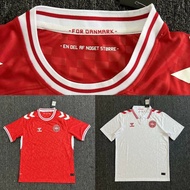 New Style 2024 National Team Jersey 2024 Denmark Jersey Home Allen Jersey Denmark Home Away Team Jer