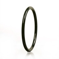 【正佳珠寶】和田玉墨玉 高品墨玉 叮噹鐲 圓骨鐲 和田玉手鐲