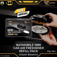 [Refill Pack] VANZO x DC Batmobile 1989 Car Air Freshener Fragrance Tablet (Classic Blossom)