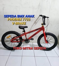Sepeda Anak Dan Remaja BMX New Phoenix 20 Inch Ban Besar 3.0