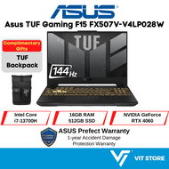 ASUS TUF F15 FX507V-V4LP028W Gaming Laptop RTX 4060, Intel i7-13700H, 16GB, 512GB, 15.6” FHD, W11