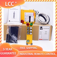 LCC F24-6S/6D six keys single/double speed industrial wireless remote control for overhead crane 1 t