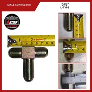 5/8" MALE CONNECTOR T-Type Connector