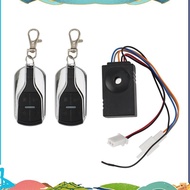 Ebike Alarm System 36V 48V 60V 72V with Two Switch for Electric Bicycle/Scooter Ebike/Brushless Cont