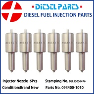 6x Diesel Fuel  Injector Nozzle Tips BDLL150S6476 DLL150S6476 093400-1010 C5NE9E527C Injection Nozzl