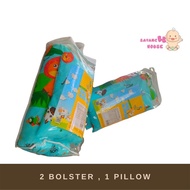 Beeson Comfy Newborn 3pcs Baby Bolster & Pillow ( Bedding set / Accessories )