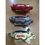 APRILIA CALIPER 4 PISTON LARGE GOLD RED GREY