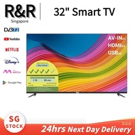 32inch TV/Smart TV/Android TV/Netflix/Youtube/Dolby Audio/with Digital Antenna