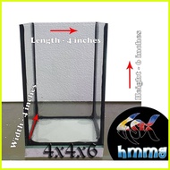∈ ✤ ⊕ Betta Tank, for pet grooming, (maximum of 2 Tank per Checkout) 4x4x4, 4x4x6, 6x4x6, 6x4x8 , 6
