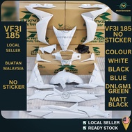 Rapido Cover Set Coverset Bodyset Assembly SYM VF3I-185 VF3i (NO STICKER) BLACK BLUE WHITE GREEN MAT