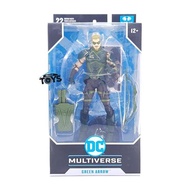 Dc Multiverse Mcfarlane Dc Gaming Figure Wave 7 Green Arrow 7" Figure