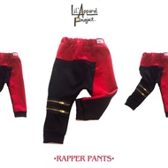 MERAH Original Red Combination Trendy Children's Long Pants - Rapper Harem Pants