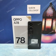 oppo a78 4g 8/256gb second fullset