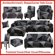 L Shape Sofa Cover Stretchable Sofa Cover Set Sofa Bed Cover Armless Sofa Cover Full Package