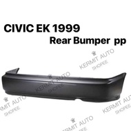 CIVIC 1999 EK REAR BUMPER Material PP