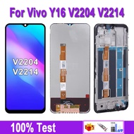 6.51Y16 Original LCD Screen For Vivo Y16 LCD V2204 V2214 Display Touch Digitizer Assembly Replacemen