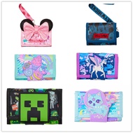 [READY STOCK] [ORIGINAL] Smiggle Spider-Man Lanyard Wallet Minnie Mouse Character Lanyard Wallet Card Holder Unicorn Minecraft Character Wallet